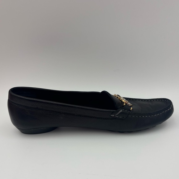 Salvatore Ferragamo Black Leather Casual Loafers ✨ - Picture 5 of 11